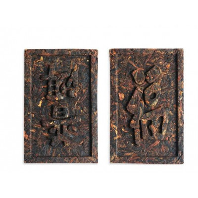Пу-Эр Шу 50г [2011, Юньнань, Denfu Tea Factory] (Fu Zi Pu Er), 3 года