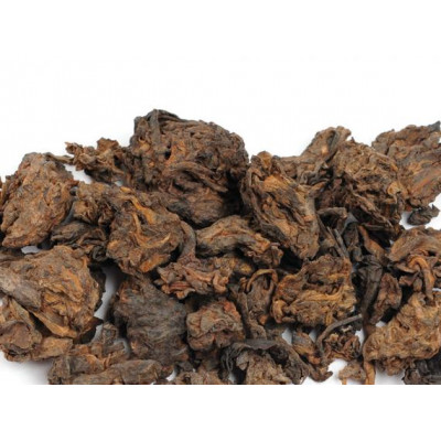 Пу-Эр Старые чайные головы [Провинция Юньнань, Menghai Li Ming Tea Factory (Lao Cha Tou Pu Er), 7 лет