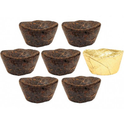 Пу-Эр Шен Бао Янь [2010, Провинция Юньнань, Menghai Li Ming Tea Factory], 9 лет