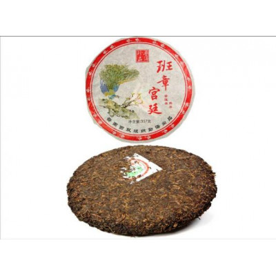 Шу-пуэр Бан Жан Гон Тин, 357гр (2015г, провинция Юньнань, Menghai Chunfeng Tea Factory), 6 лет